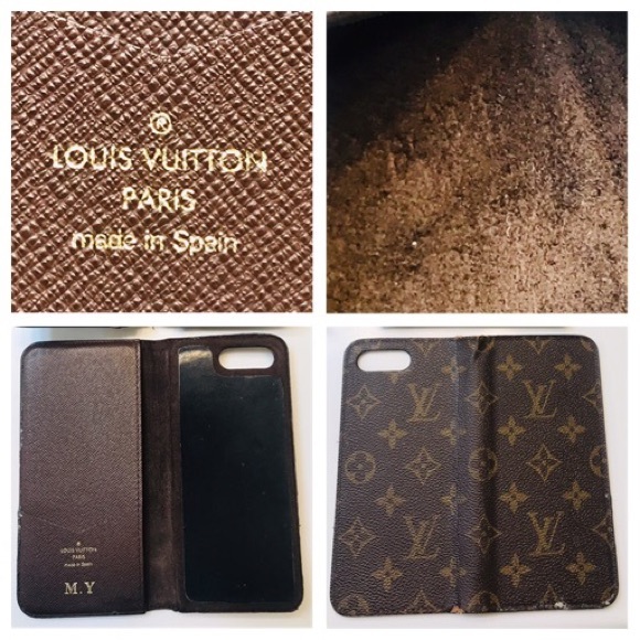 SET - 3 LOUIS VUITTON Monogram Ebene Wallet Folio - Picture 10 of 16